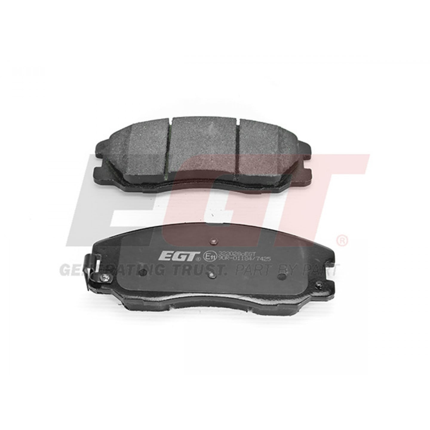 Kit de plaquettes de frein, frein à disque EGT 322028cEGT