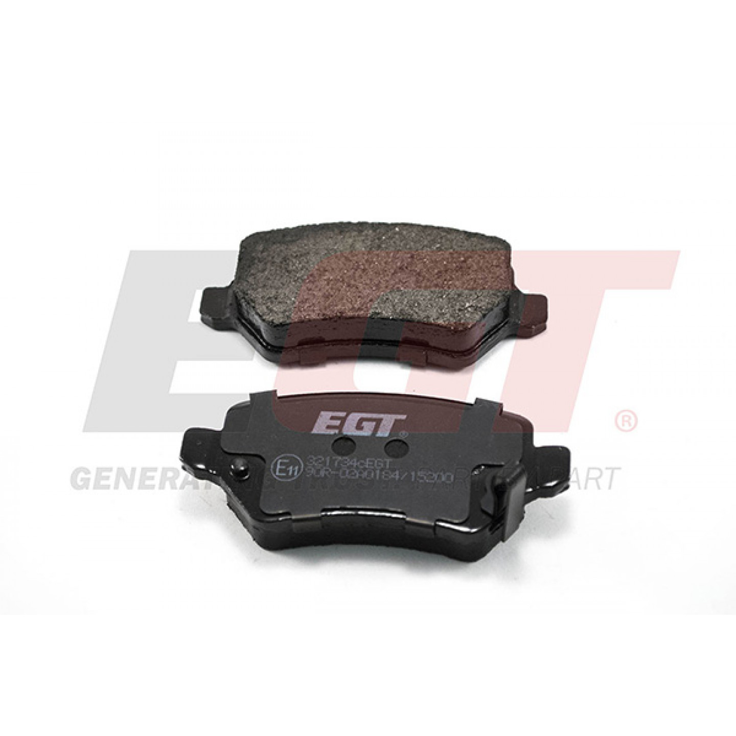 Kit de plaquettes de frein, frein à disque EGT 321734cEGT