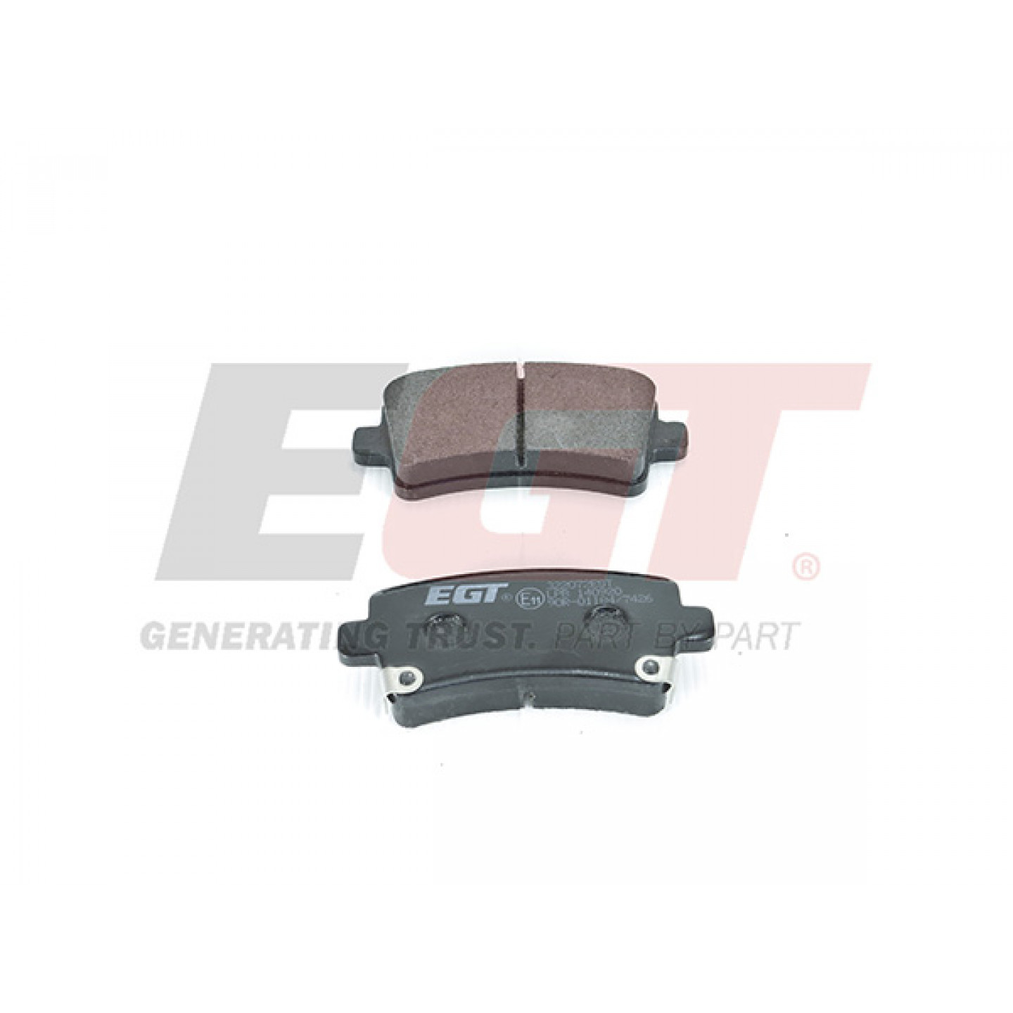 Kit pastiglie freno, Freno a disco EGT 322072EGT