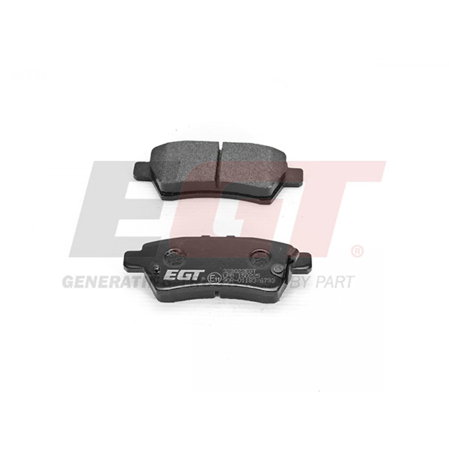 Kit de plaquettes de frein, frein à disque EGT 322022EGT