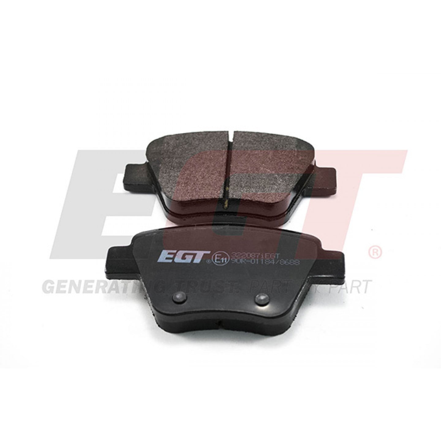 Kit de plaquettes de frein, frein à disque EGT 322087iEGT