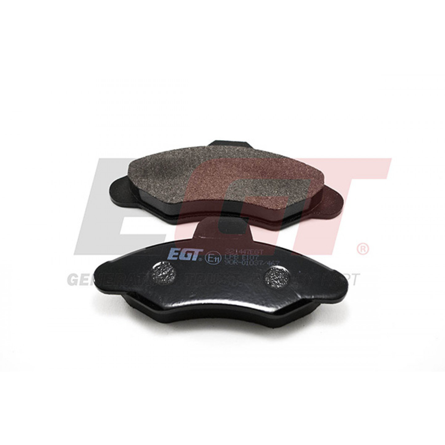 Kit de plaquettes de frein, frein à disque EGT 321447EGT