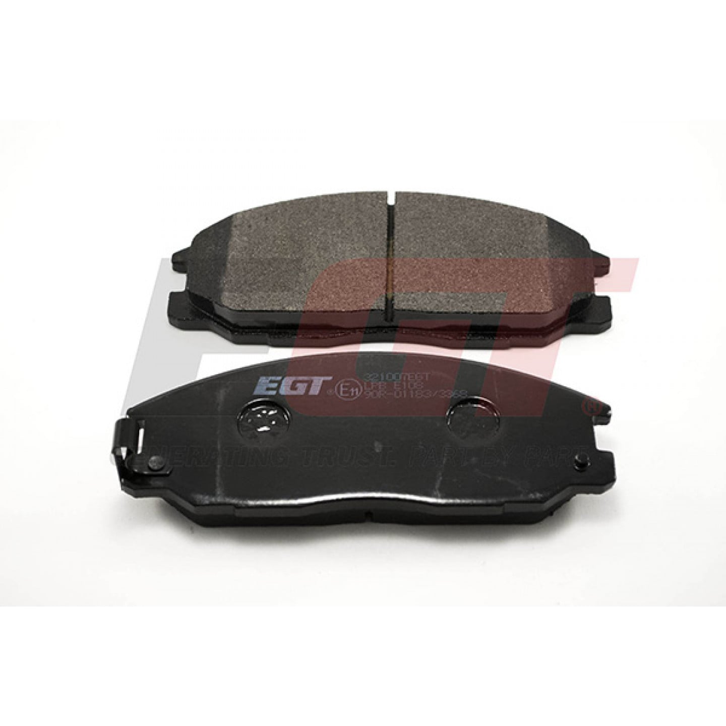 Kit de plaquettes de frein, frein à disque EGT 321007EGT