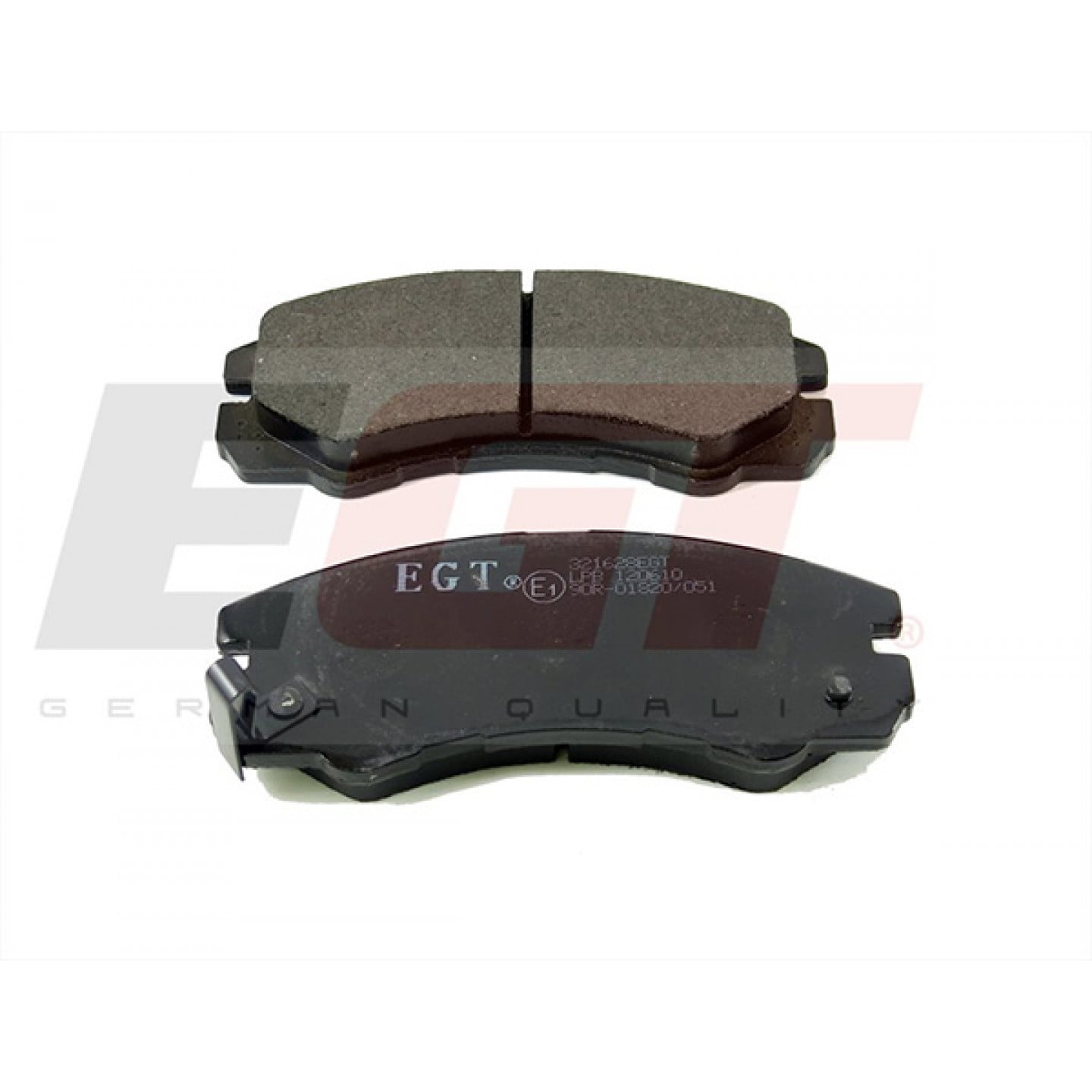 Kit de plaquettes de frein, frein à disque EGT 321628EGT