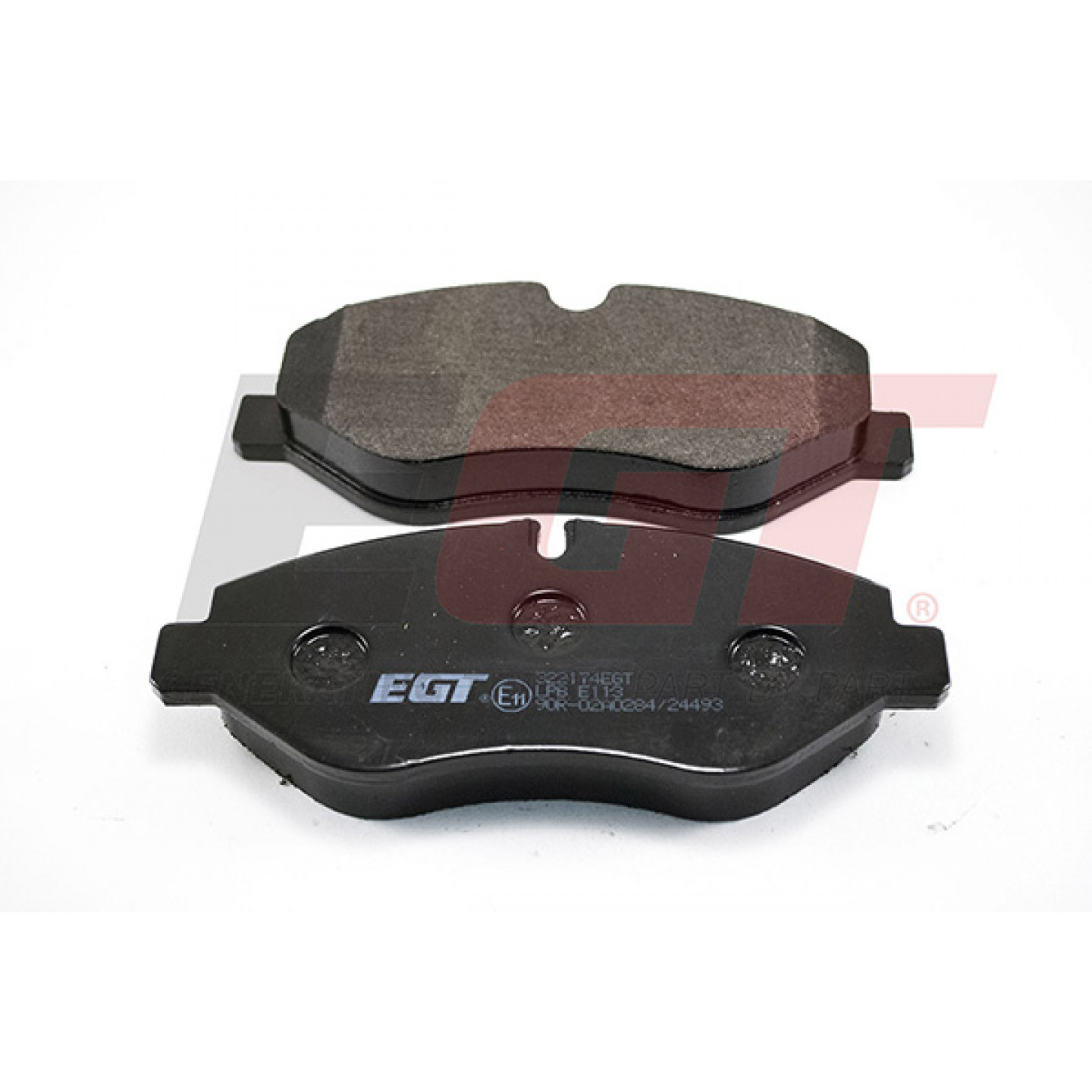 Kit de plaquettes de frein, frein à disque EGT 322174EGT