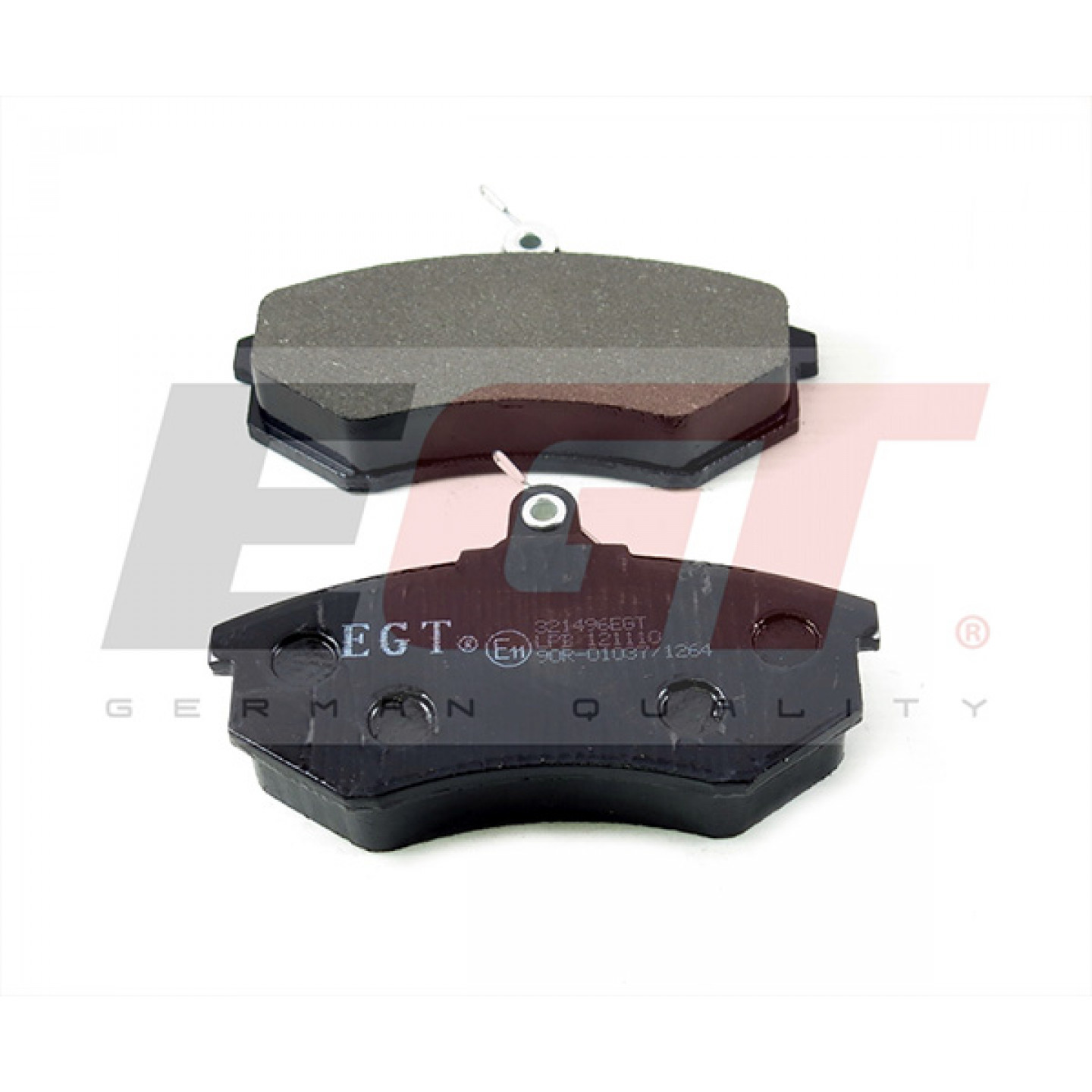 Kit pastiglie freno, Freno a disco EGT 321496EGT