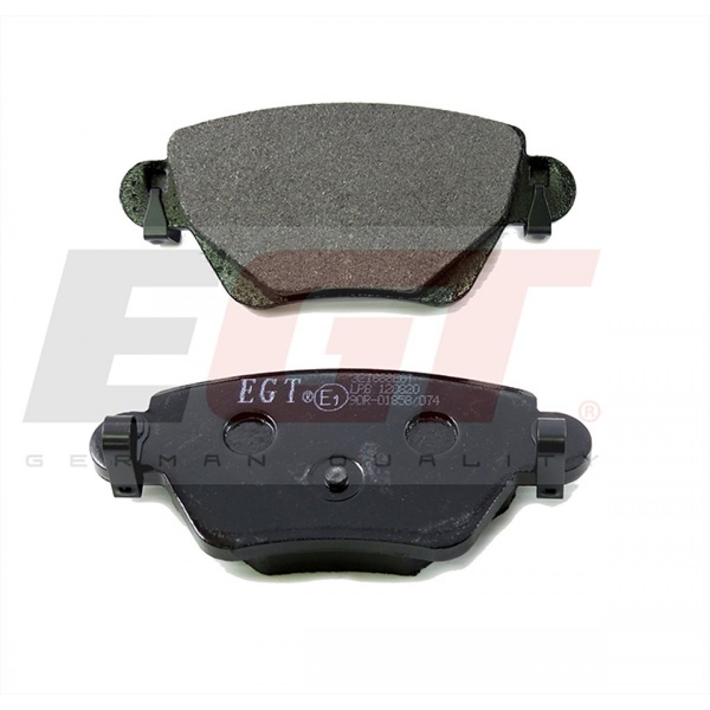 Kit de plaquettes de frein, frein à disque EGT 321688EGT