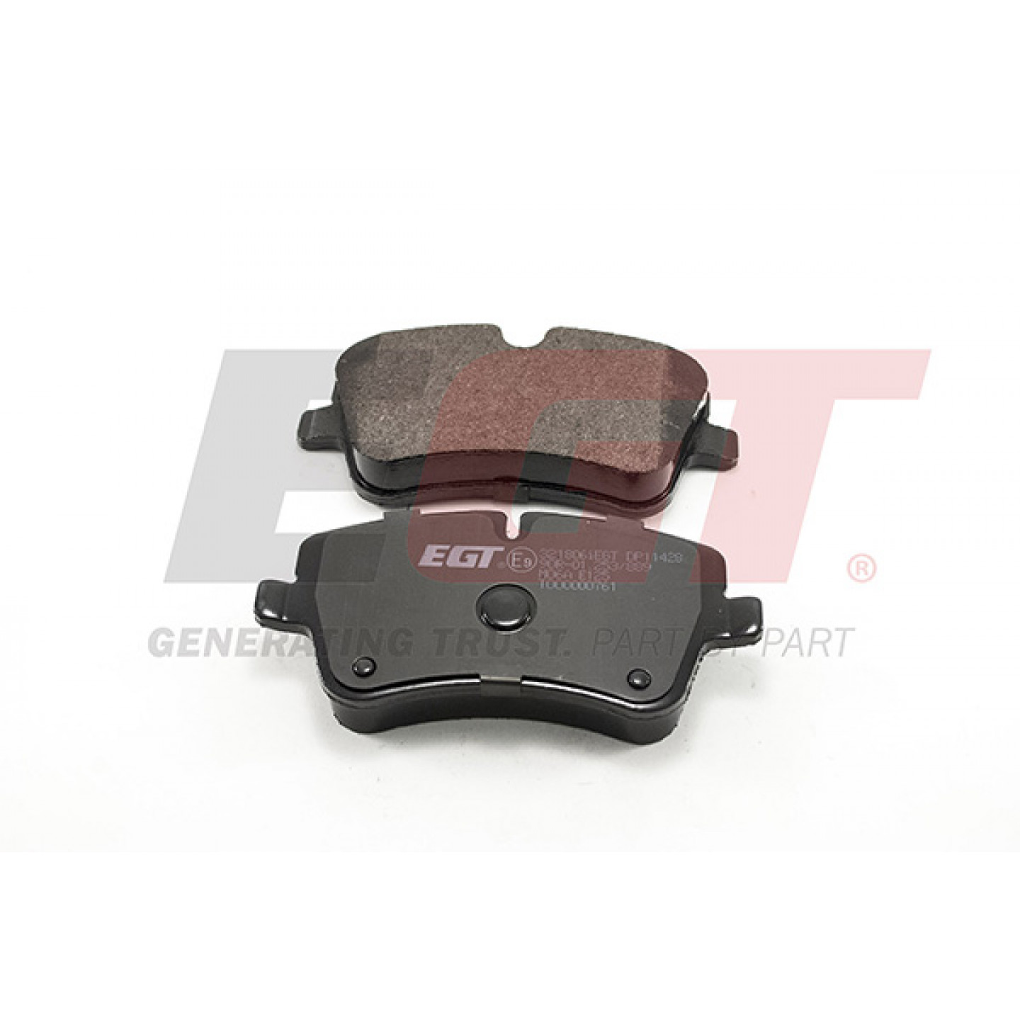Kit de plaquettes de frein, frein à disque EGT 321806iEGT