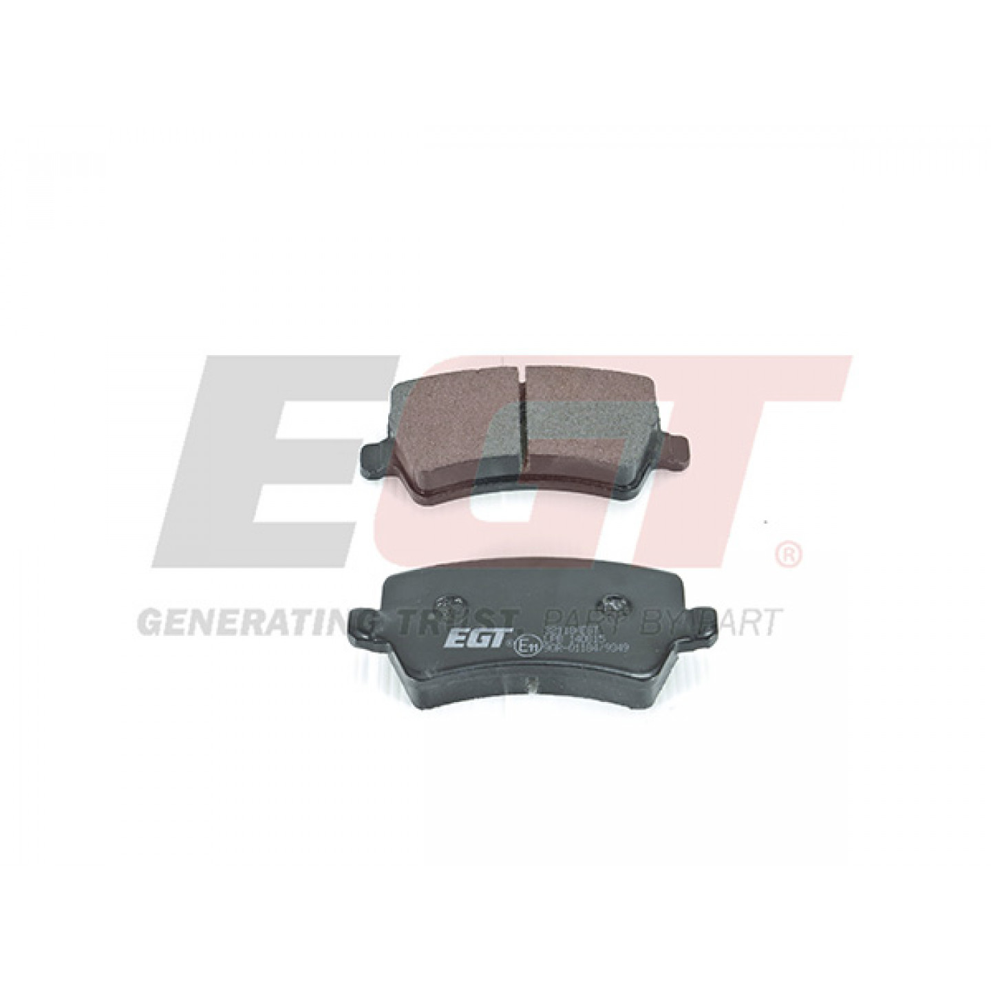 Kit de plaquettes de frein, frein à disque EGT 321184EGT