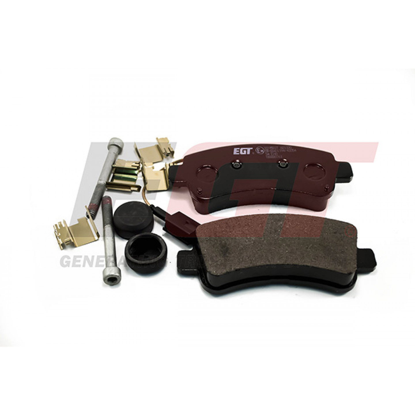 Kit pastiglie freno, Freno a disco EGT 322195EGT