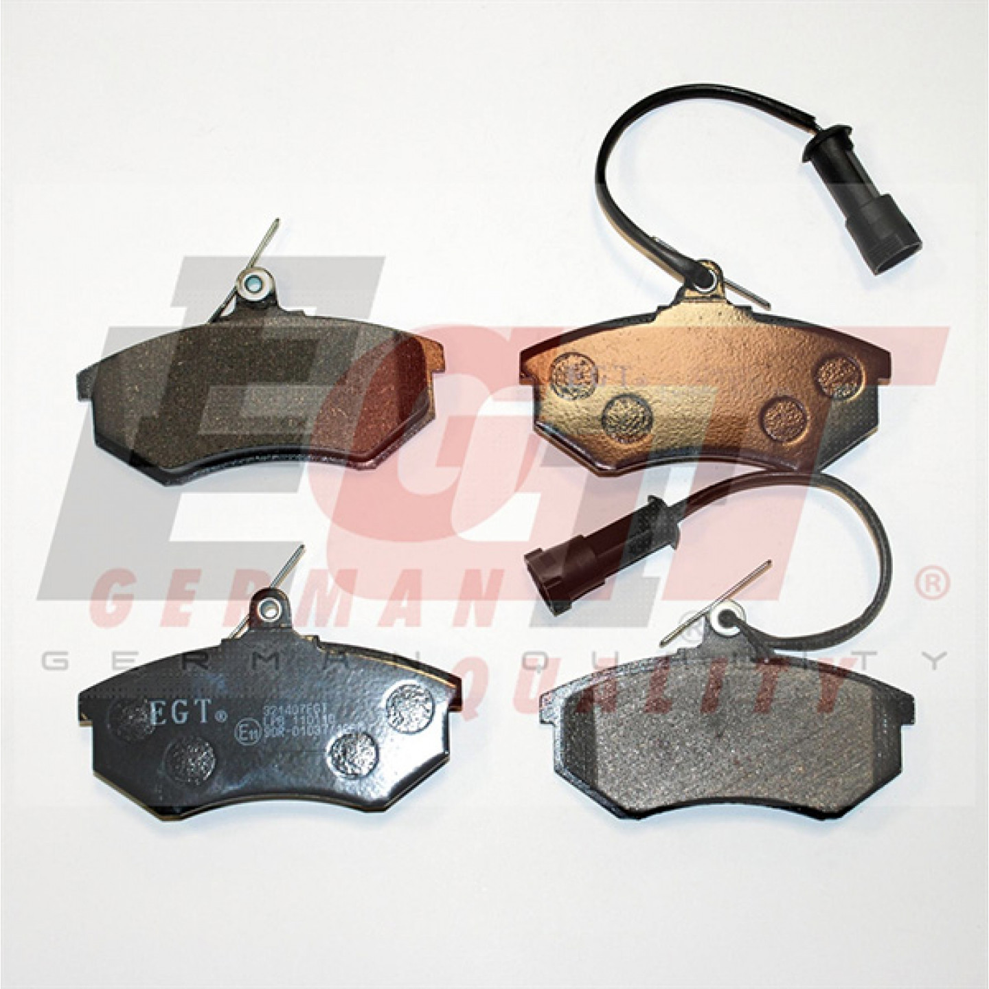 Kit de plaquettes de frein, frein à disque EGT 321407EGT
