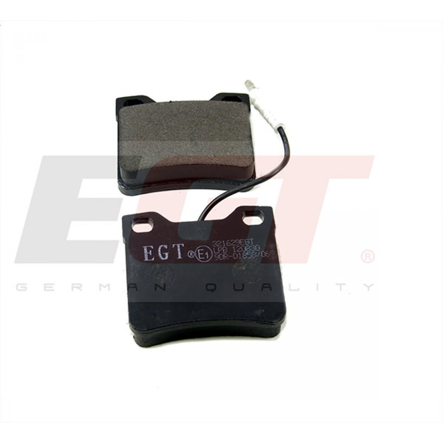 Kit de plaquettes de frein, frein à disque EGT 321629EGT