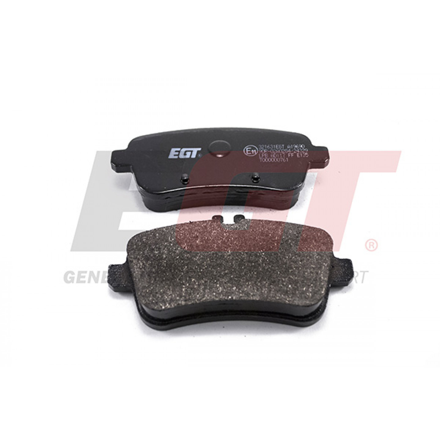 Kit de plaquettes de frein, frein à disque EGT 321631EGT