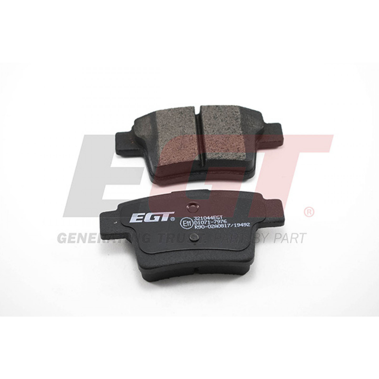 Kit pastiglie freno, Freno a disco EGT 321044EGT