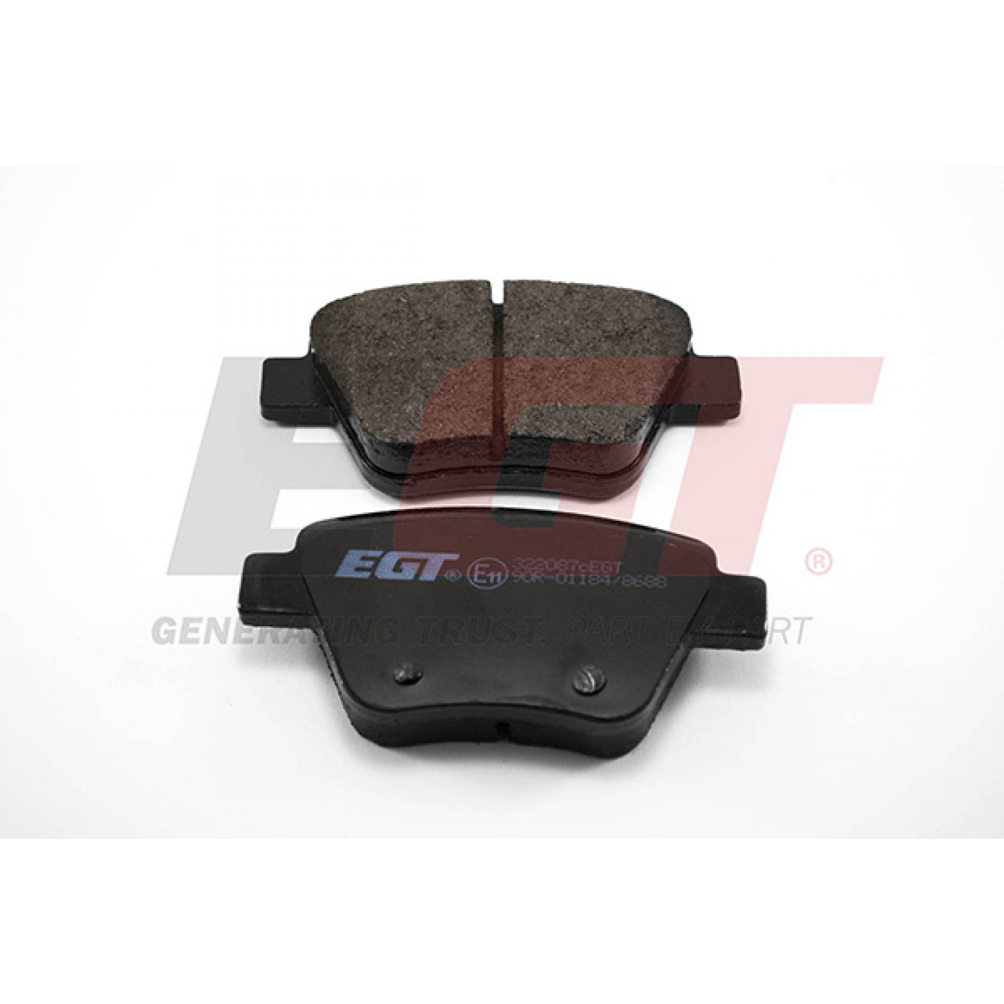 Kit de plaquettes de frein, frein à disque EGT 322087cEGT