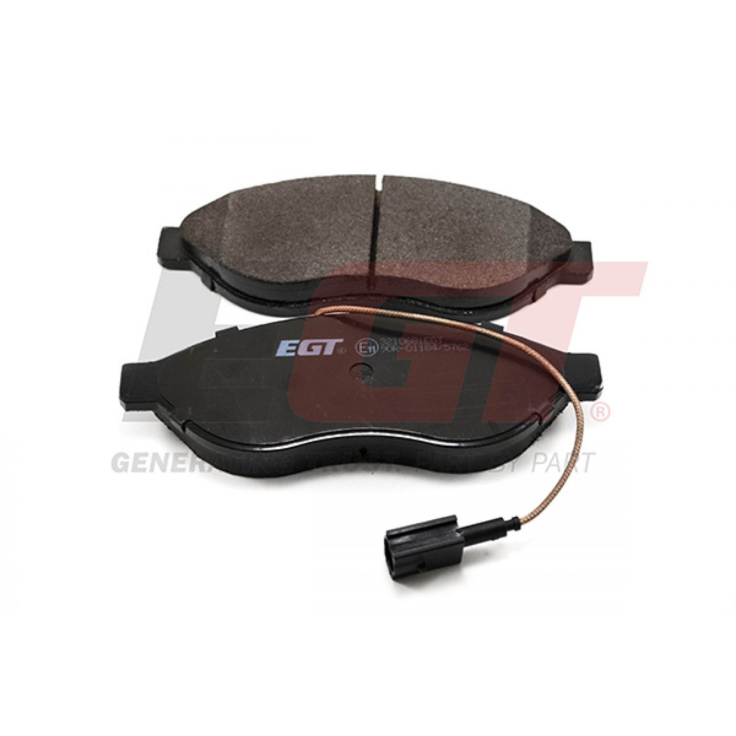 Kit de plaquettes de frein, frein à disque EGT 321068iEGT