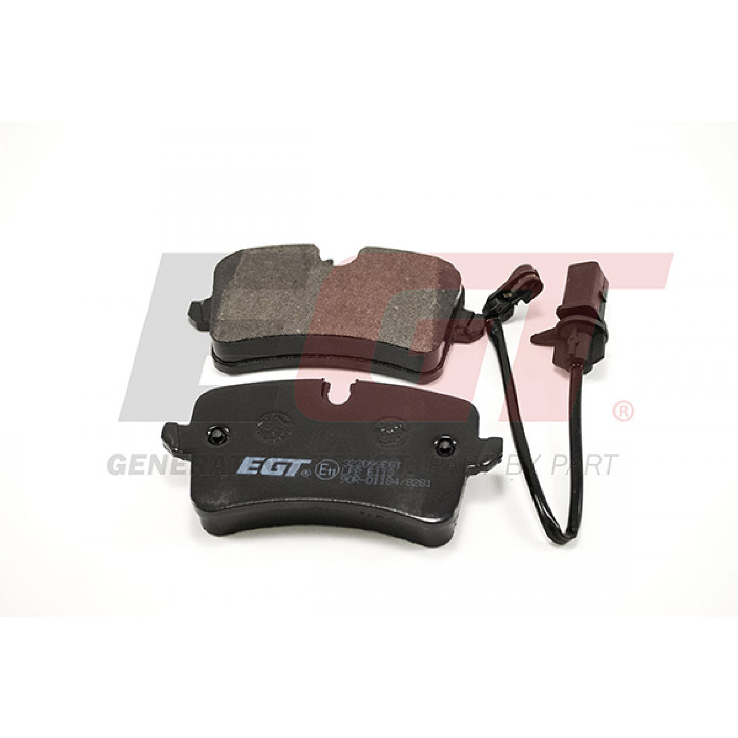 Kit pastiglie freno, Freno a disco EGT 322099EGT