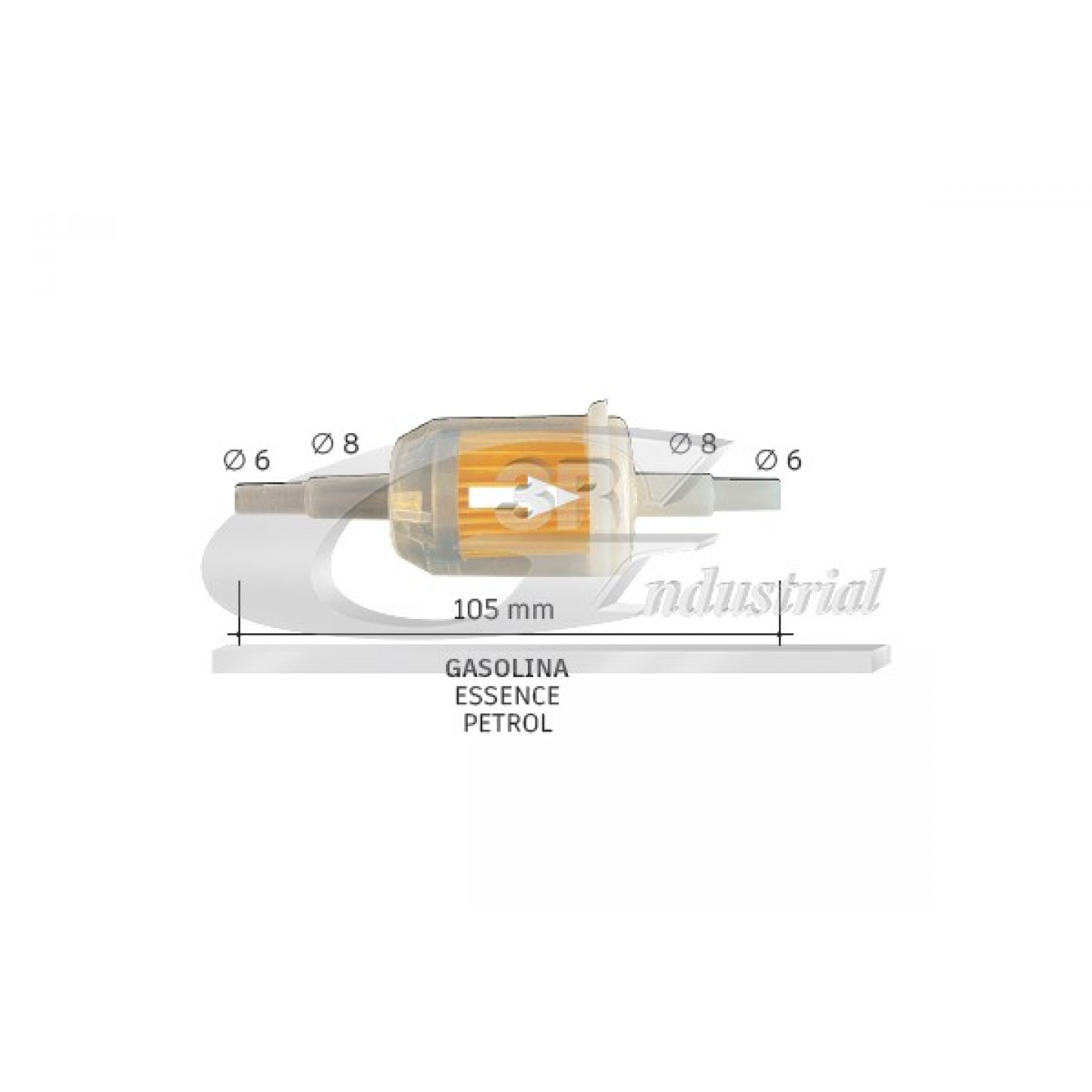 Filtro carburante 3RG B2002