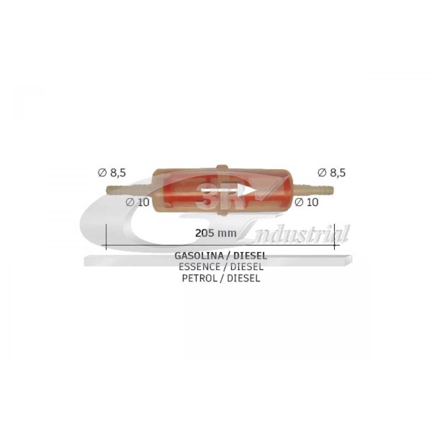 Filtro carburante 3RG B2005