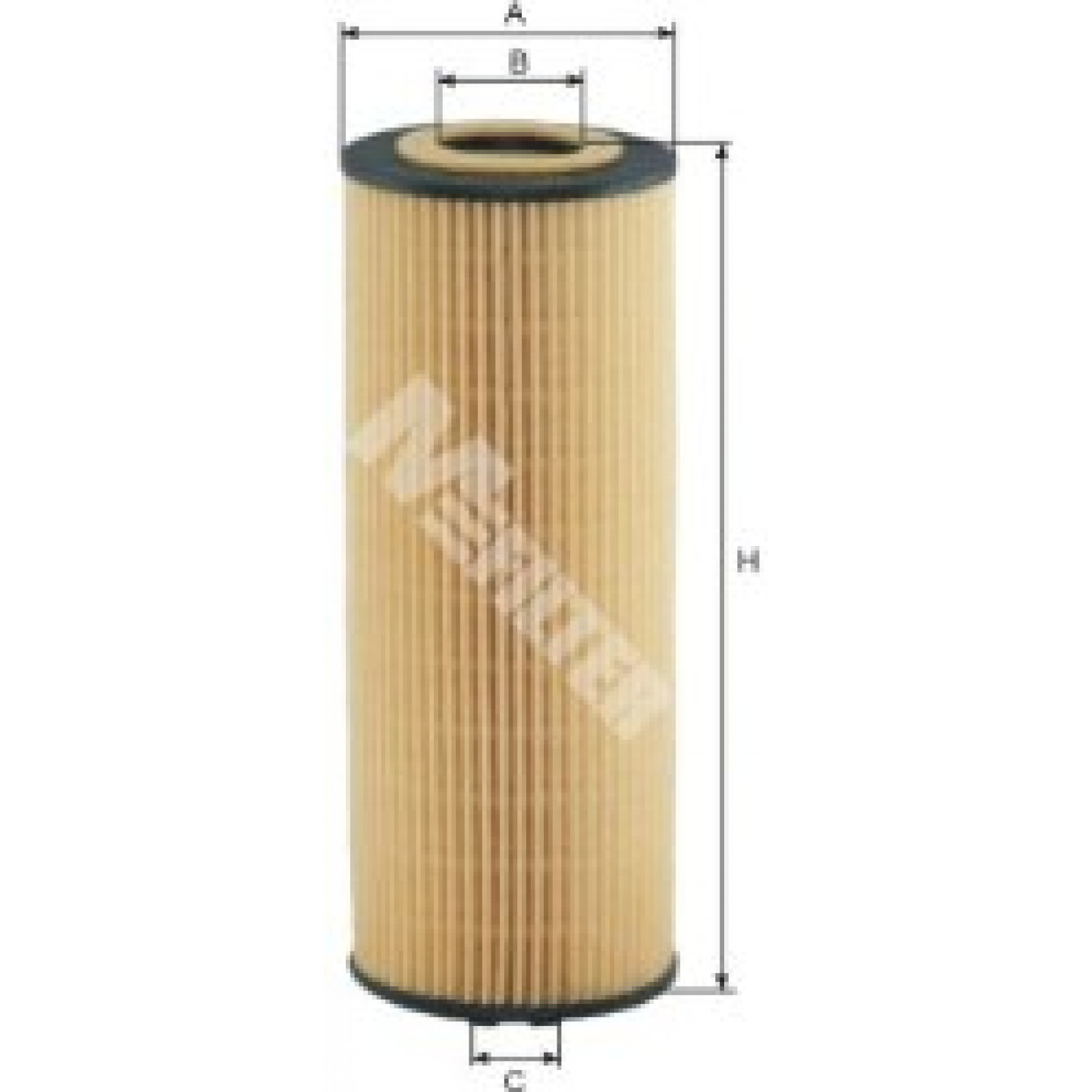 Oliefilter MFILTER TE 638