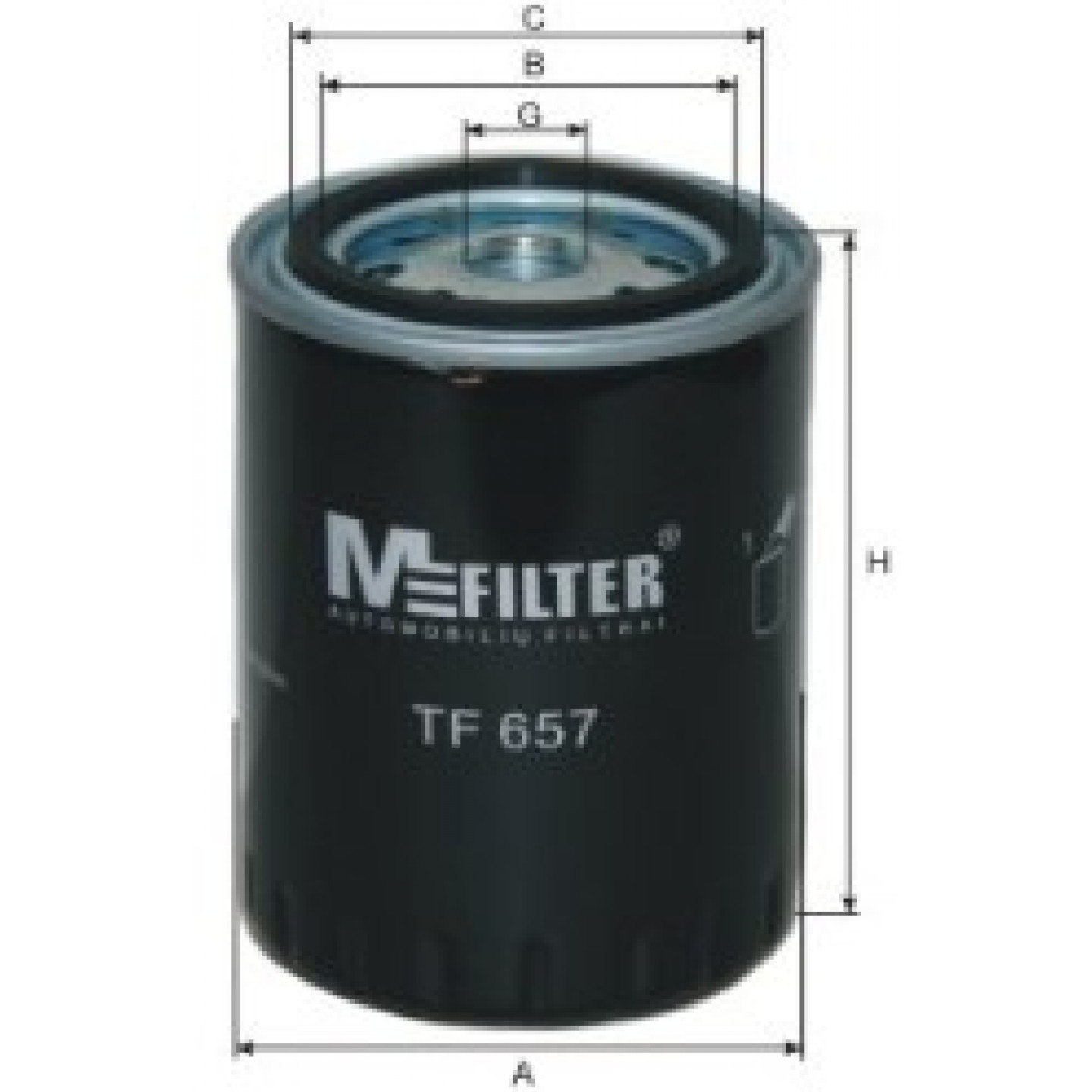 Filtre à huile MFILTER TF 657