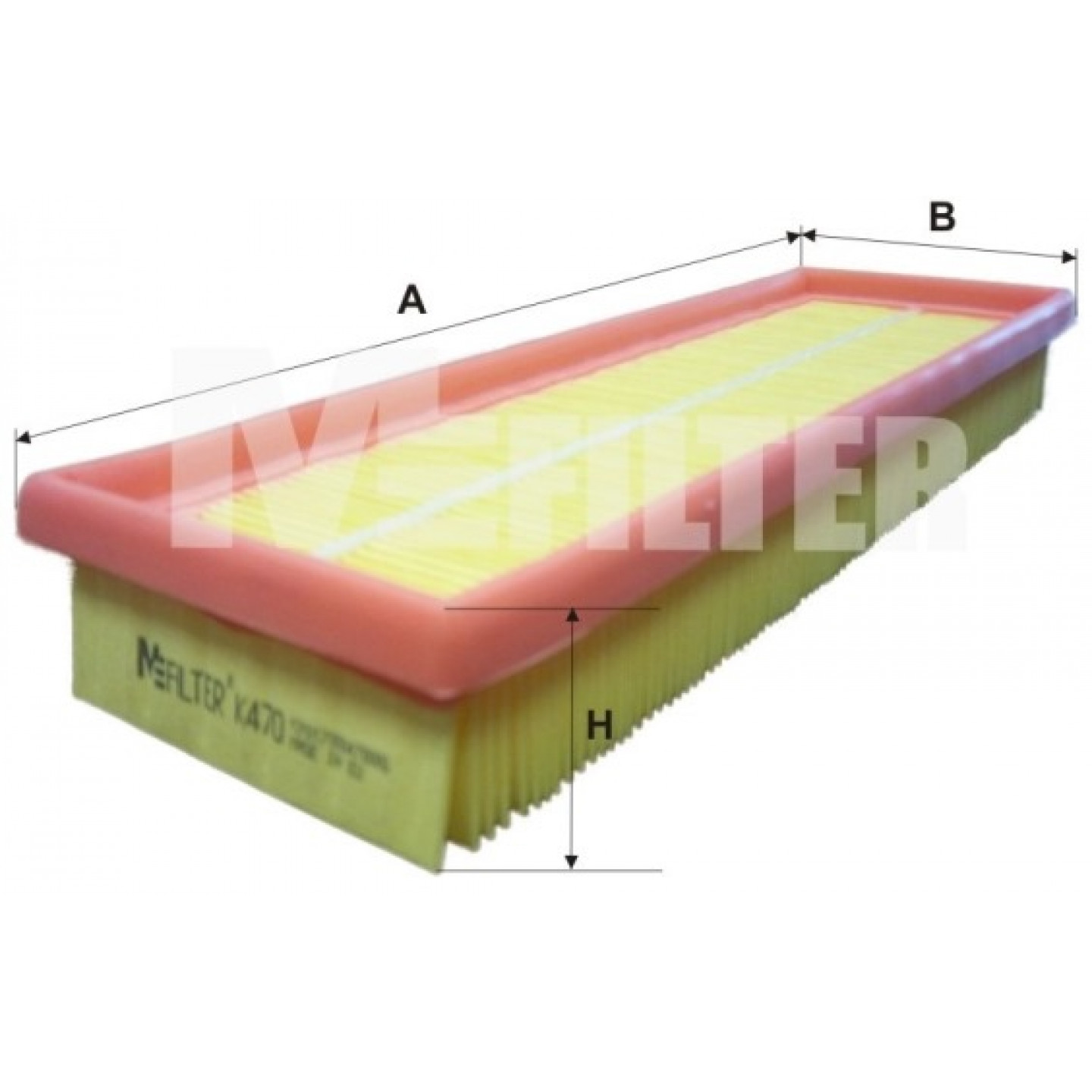 Luftfilter MFILTER K 470