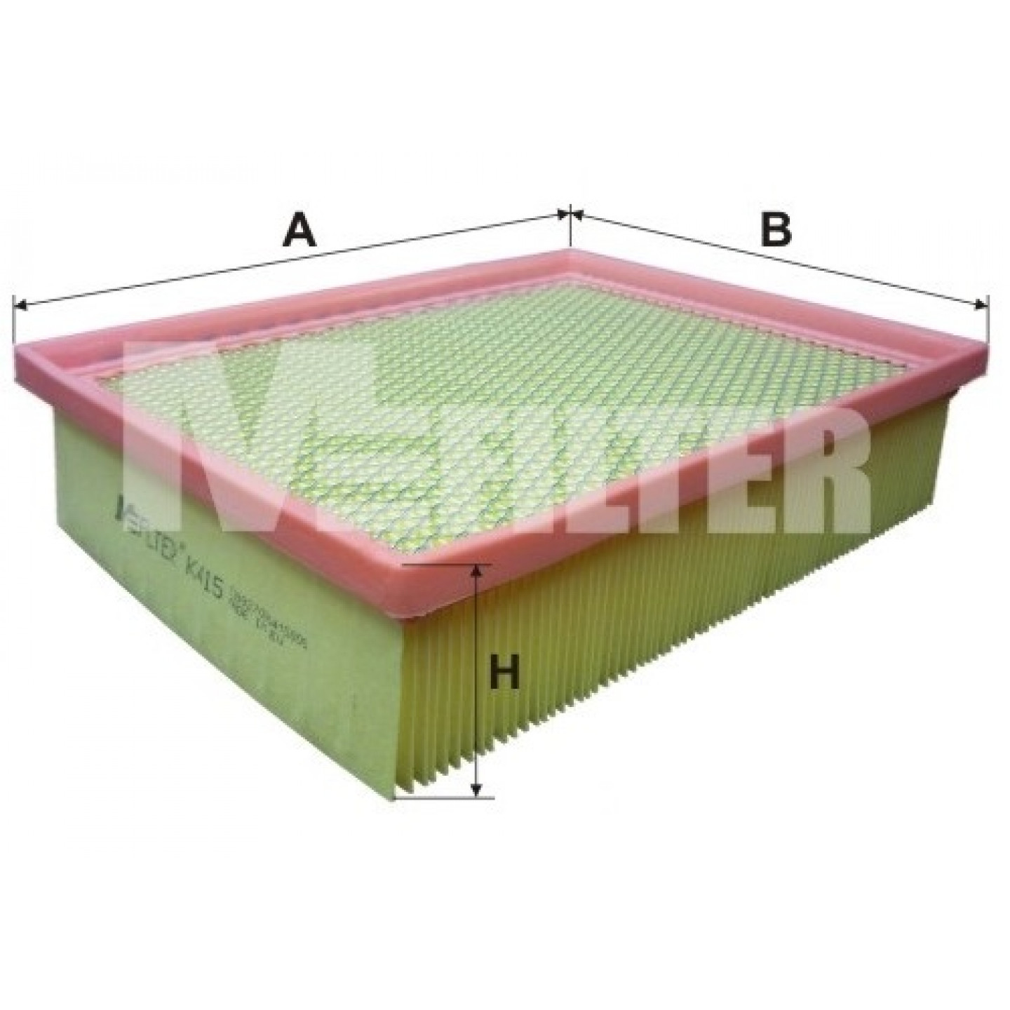 Luftfilter MFILTER K 415