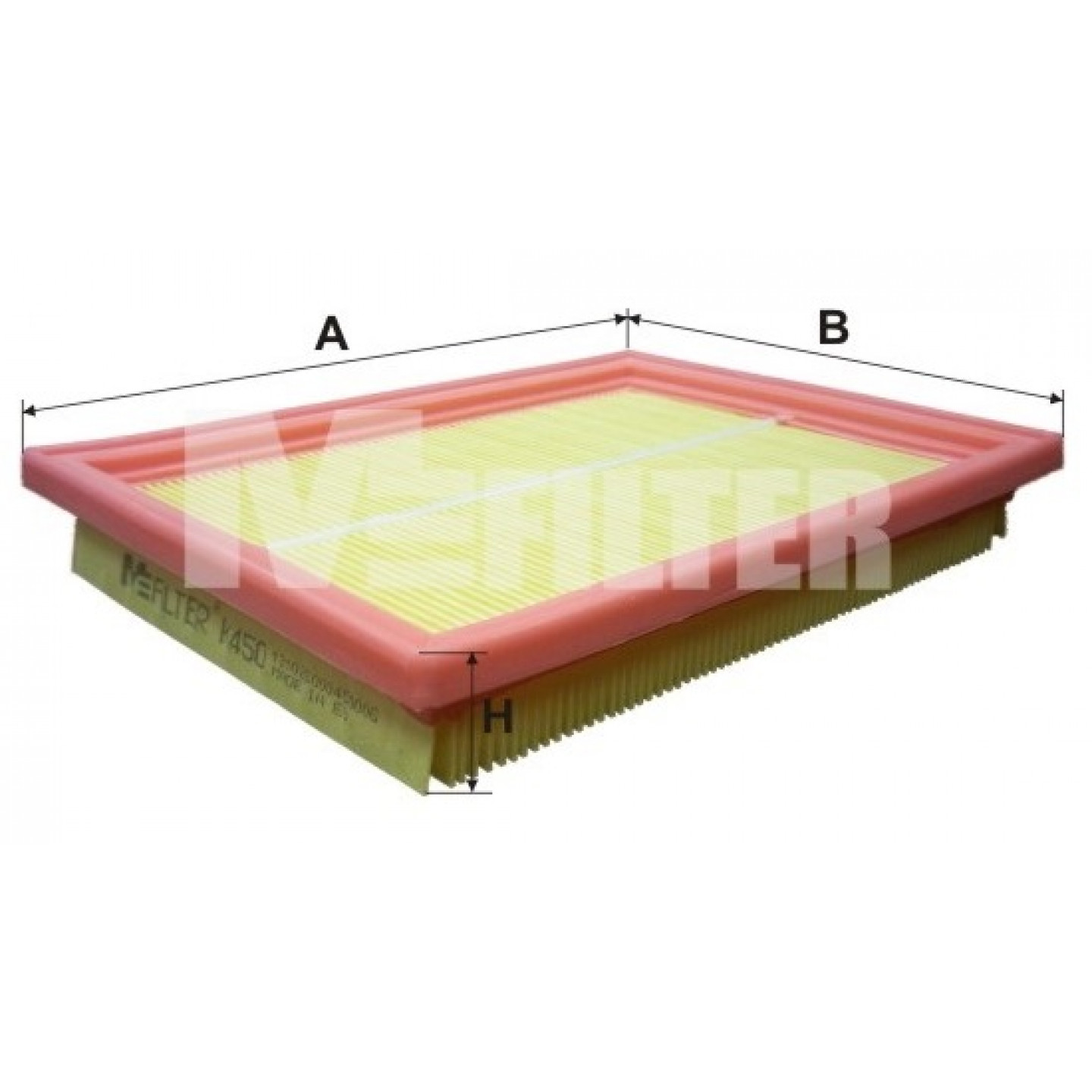 Luchtfilter MFILTER K 450
