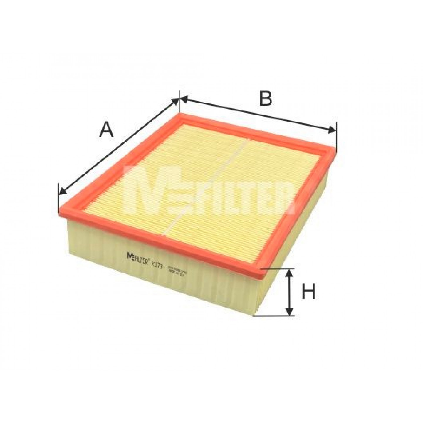 Luftfilter MFILTER K 173