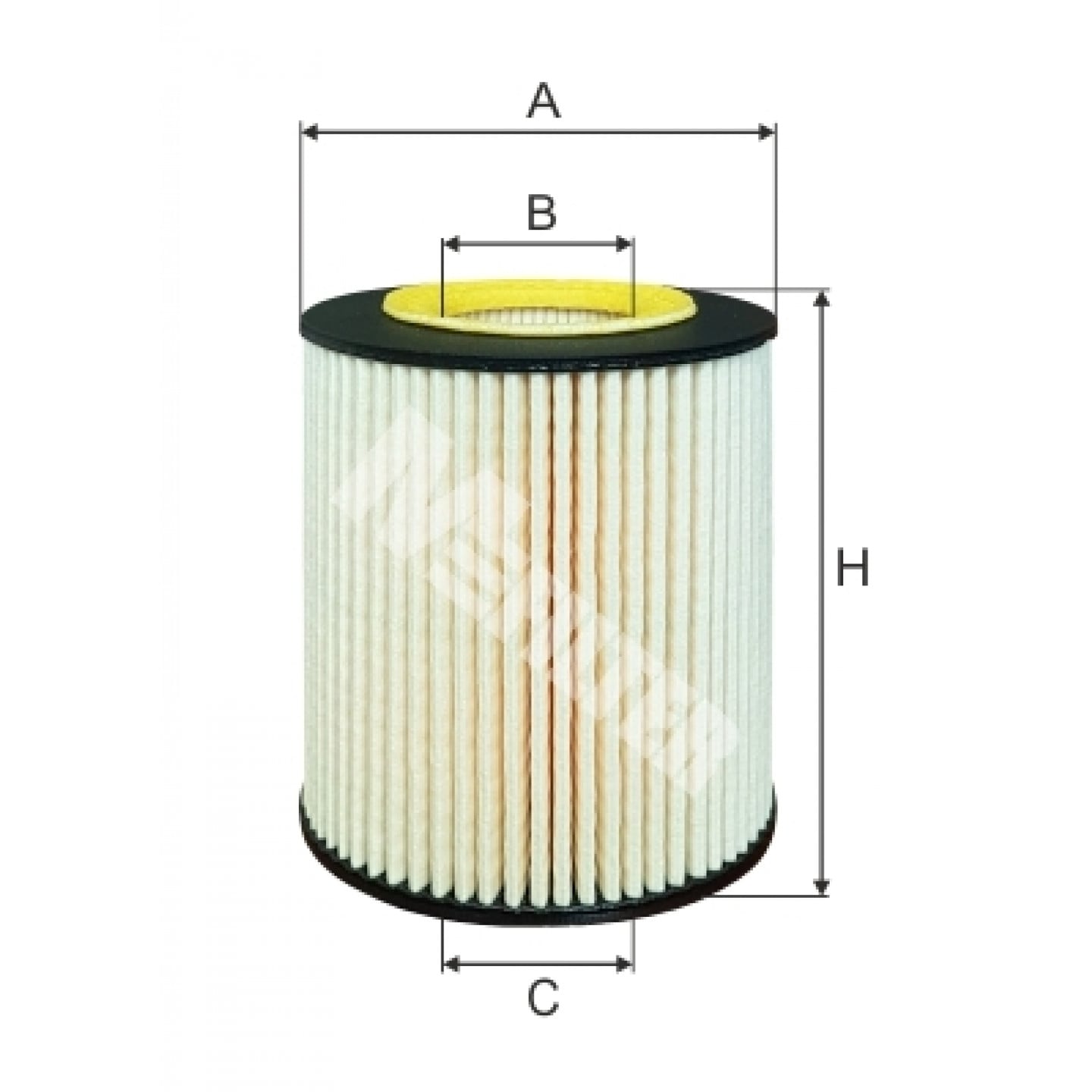 Oliefilter MFILTER TE 4024