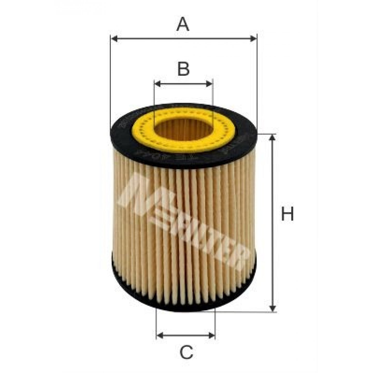 Filtre à huile MFILTER TE 4044