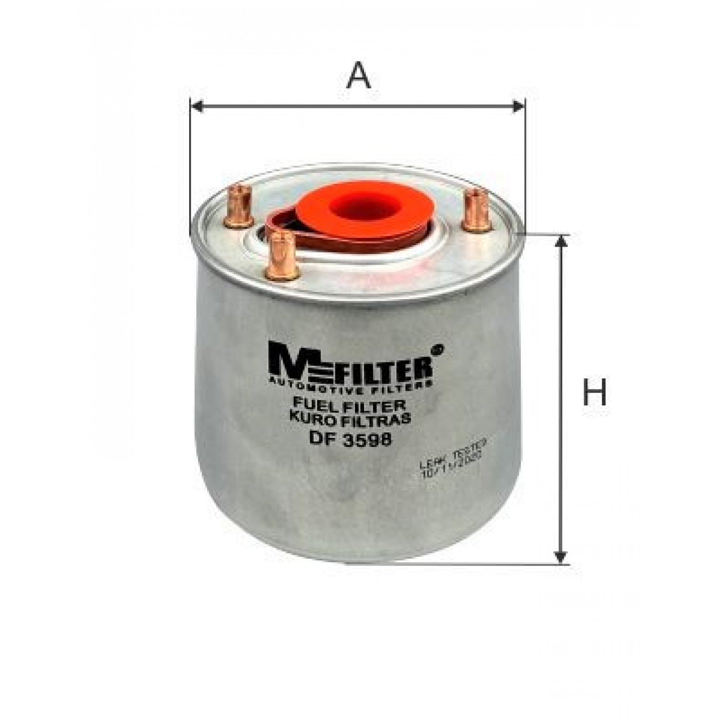 Filtro combustible MFILTER DF 3598