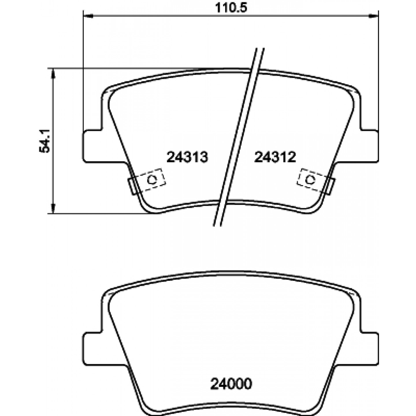 Kit pastiglie freno, Freno a disco HELLA PAGID 8DB 355 040-041
