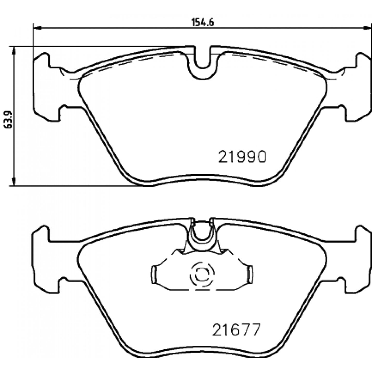 Kit de plaquettes de frein, frein à disque HELLA PAGID 8DB 355 010-711