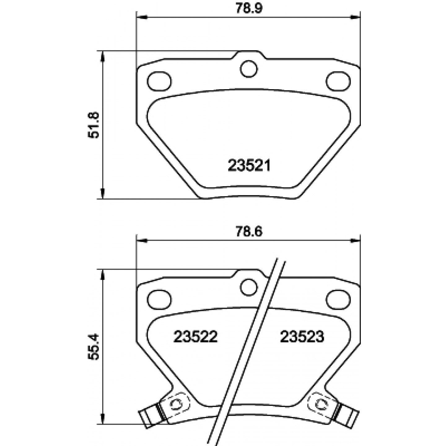 Kit de plaquettes de frein, frein à disque HELLA PAGID 8DB 355 017-221