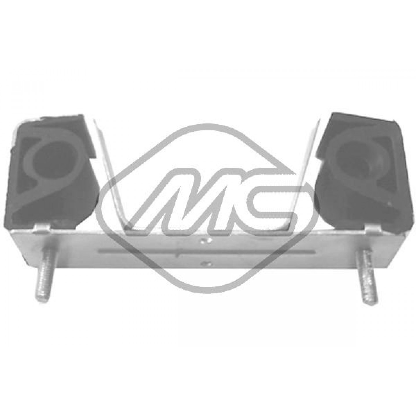 Almohadilla de tope, silenciador Metalcaucho 04042