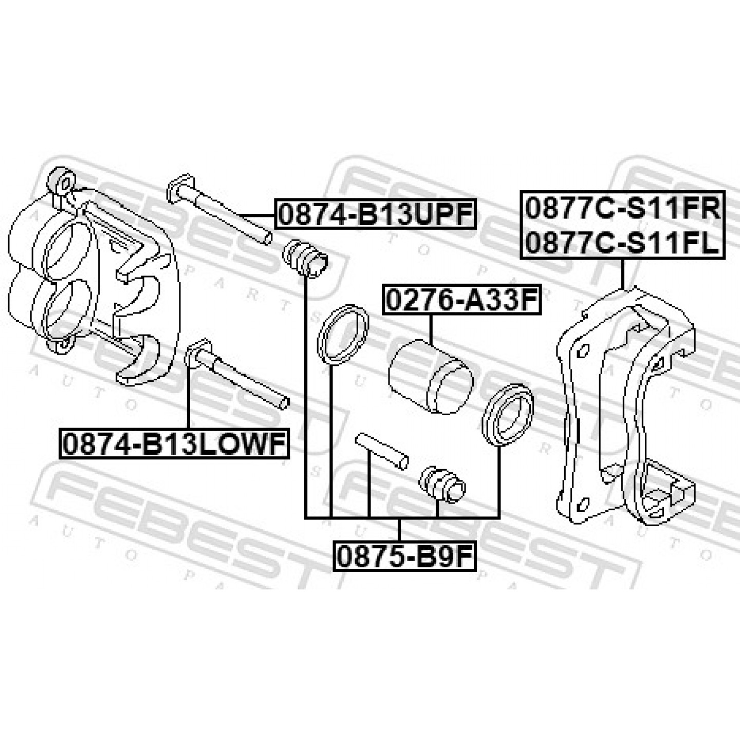 Stabd i Suporto Kreipiantysis Var tas FEBEST 0874 B13LOWF Trodo lt stabd-i-suporto-kreipiantysis-var-tas-febest-0874-b13lowf-trodo-lt