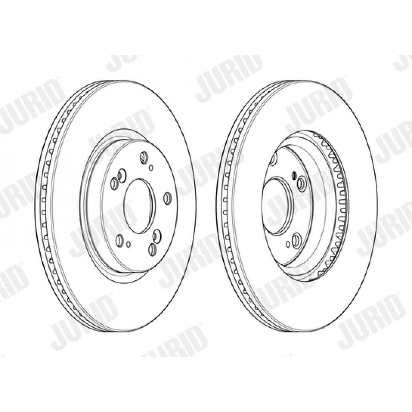 Bremsscheibe JURID 563127JC