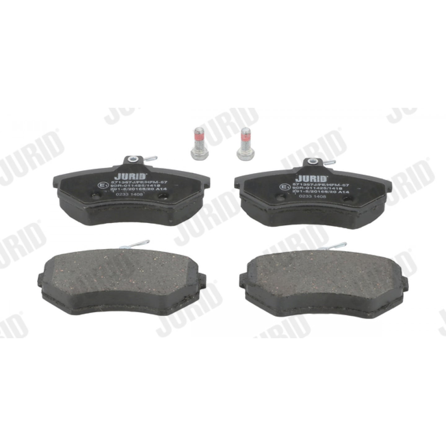 Kit pastiglie freno, Freno a disco JURID 571357J