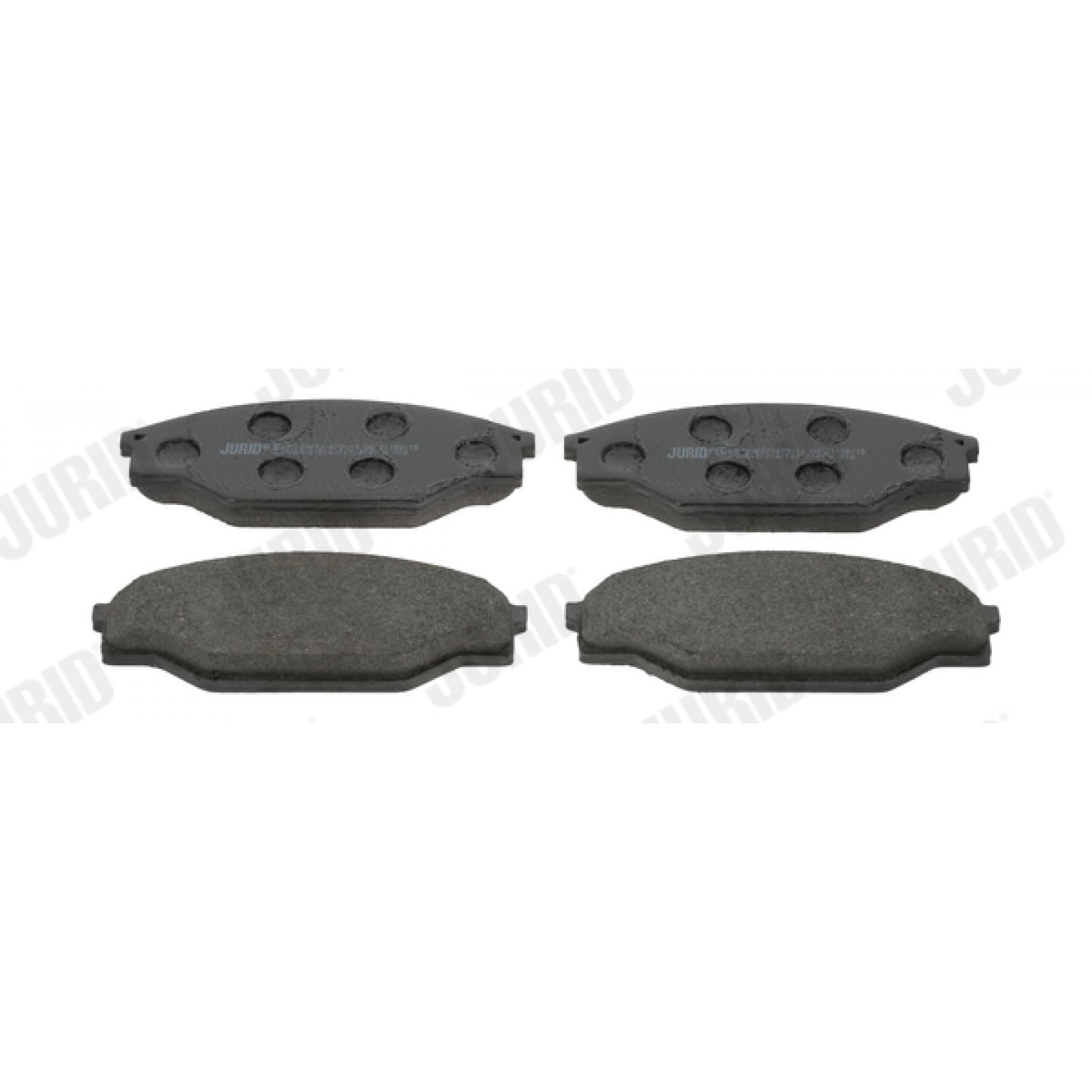 Kit de plaquettes de frein, frein à disque JURID 572363J