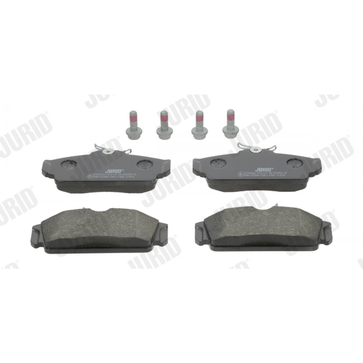 Kit de plaquettes de frein, frein à disque JURID 572422J