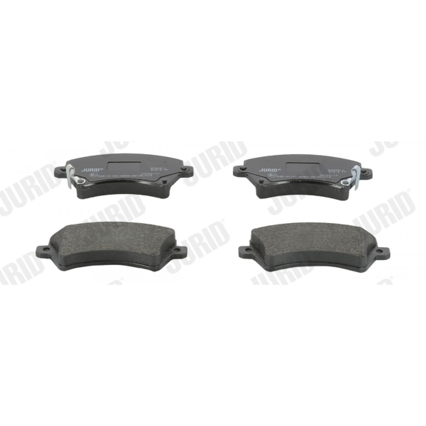 Kit pastiglie freno, Freno a disco JURID 572491J