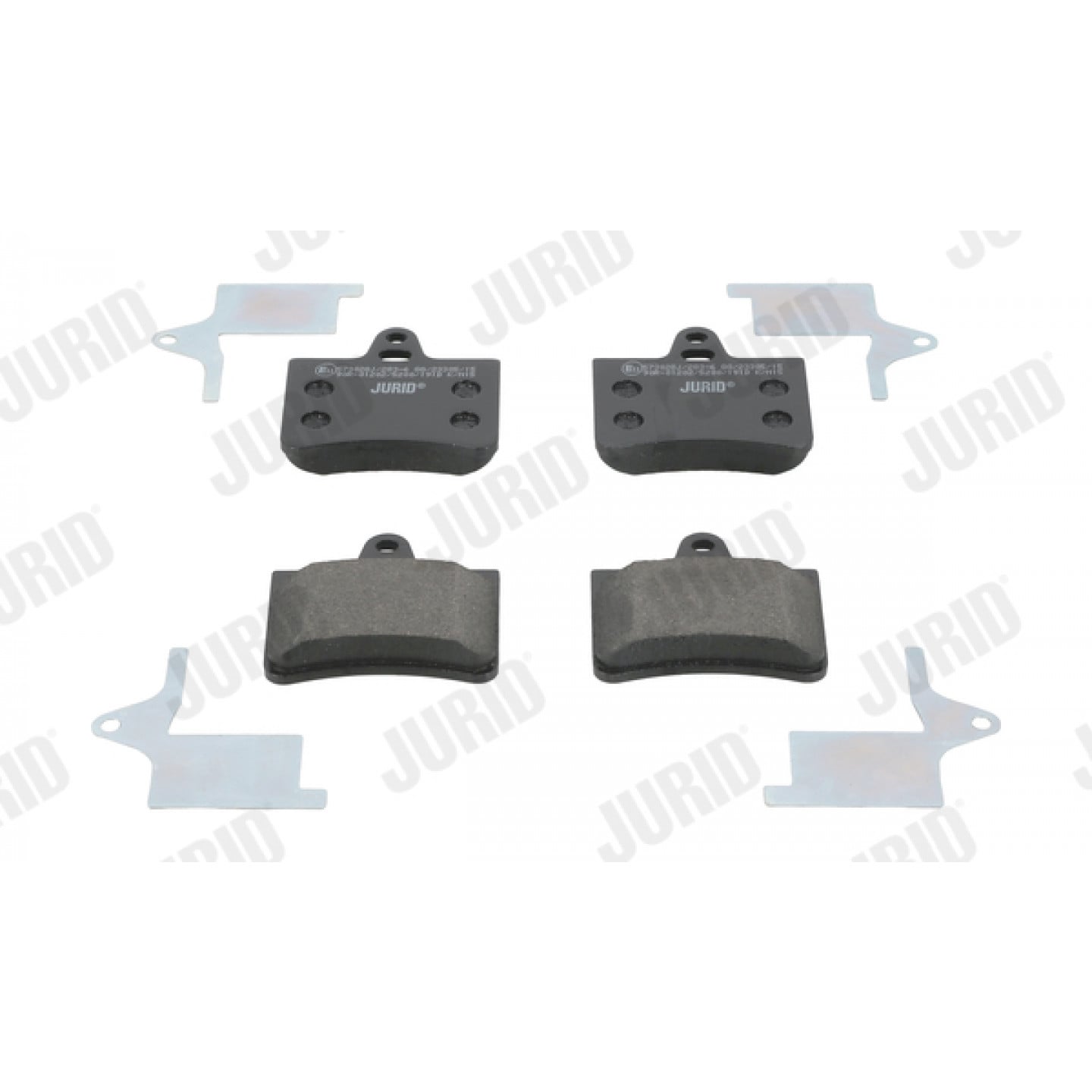 Kit pastiglie freno, Freno a disco JURID 573028J