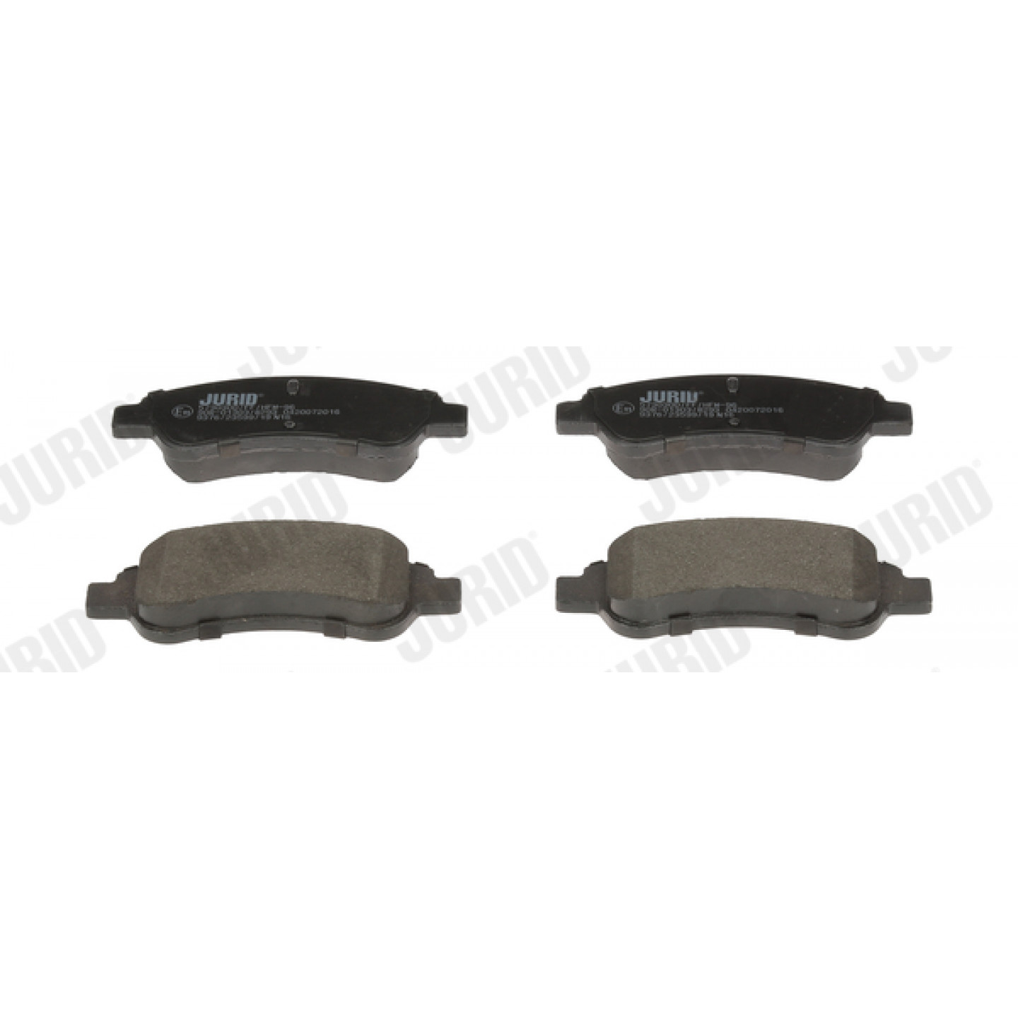 Kit de plaquettes de frein, frein à disque JURID 573030D