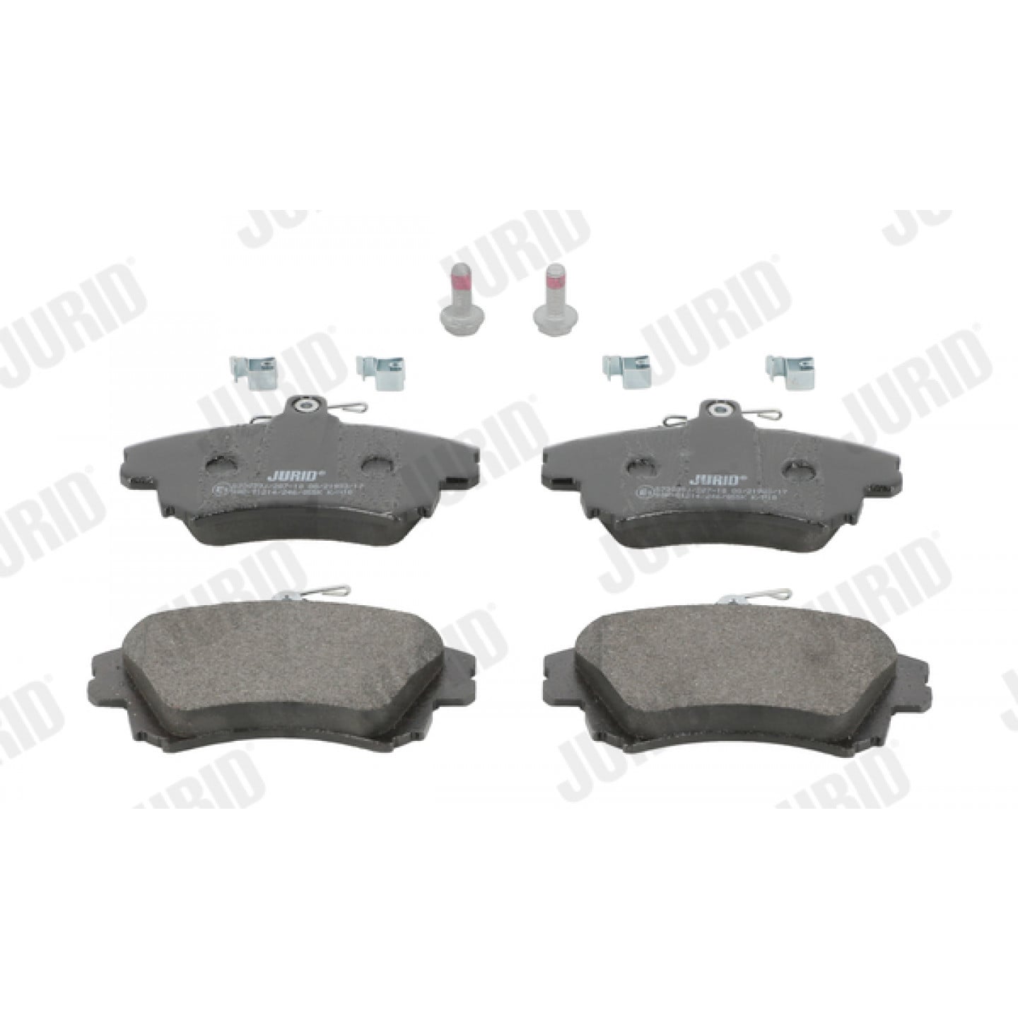 Kit pastiglie freno, Freno a disco JURID 573039J