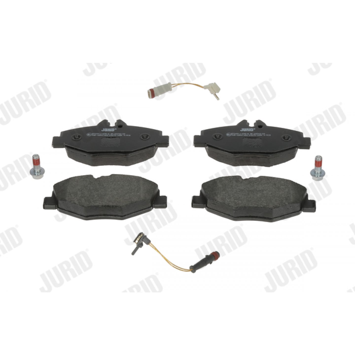 Kit de plaquettes de frein, frein à disque JURID 573091J