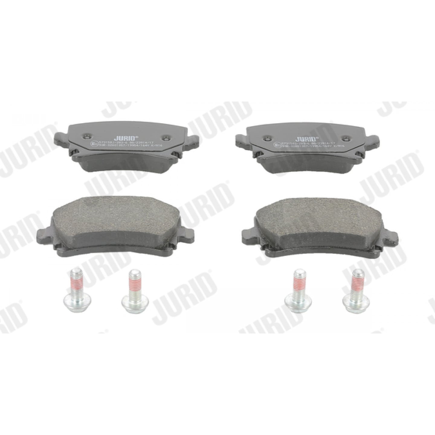 Kit pastiglie freno, Freno a disco JURID 573158J