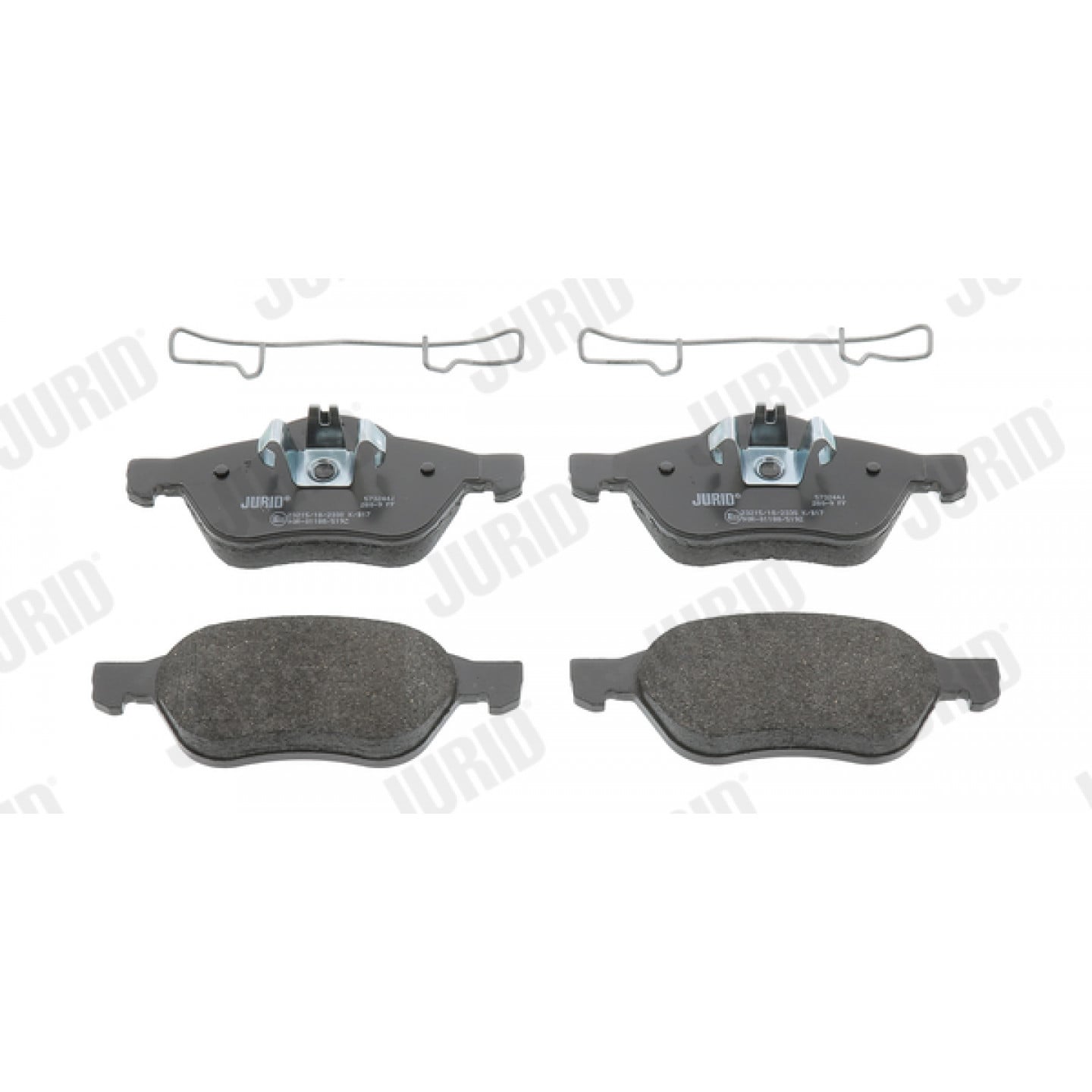 Kit pastiglie freno, Freno a disco JURID 573244J