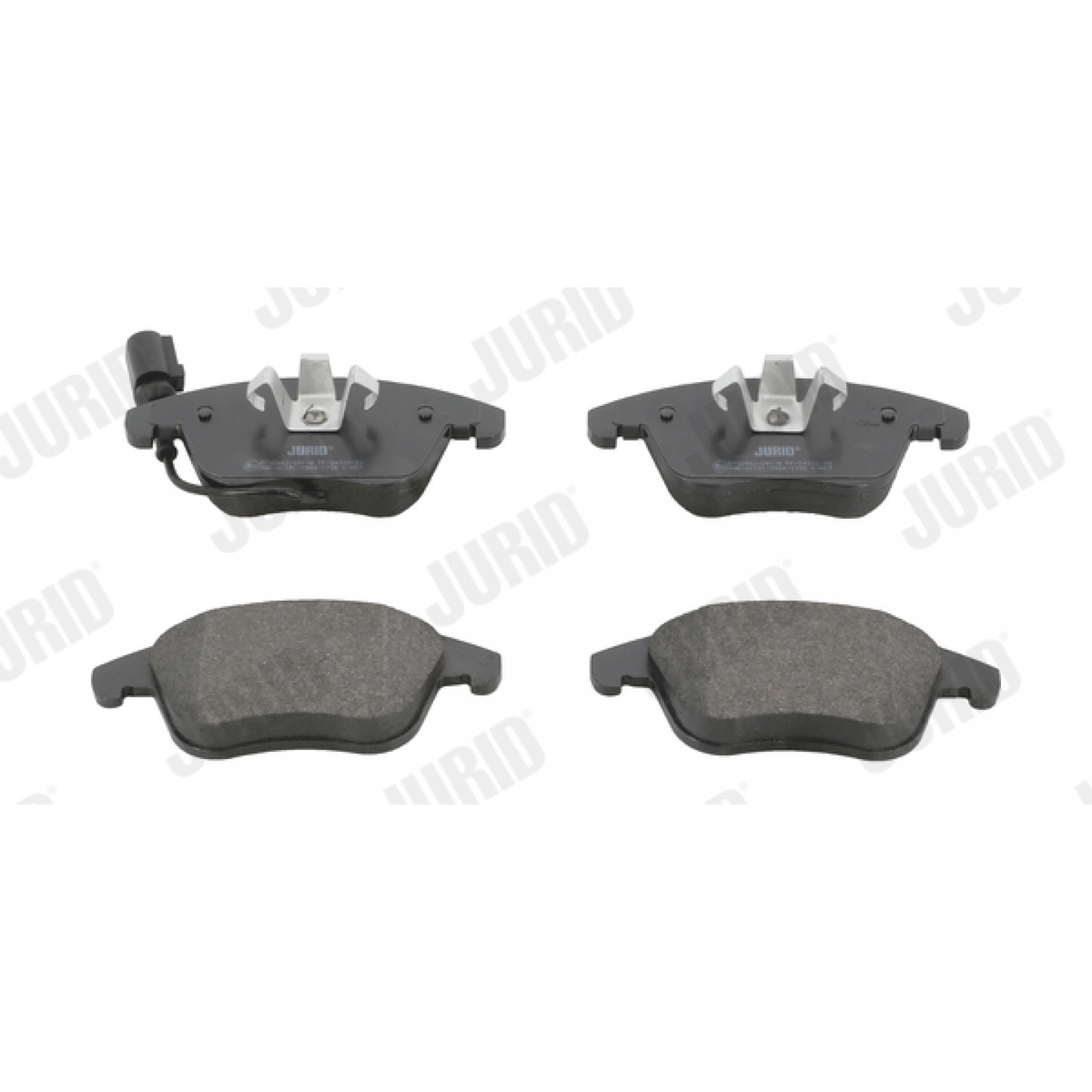 Kit pastiglie freno, Freno a disco JURID 573246J