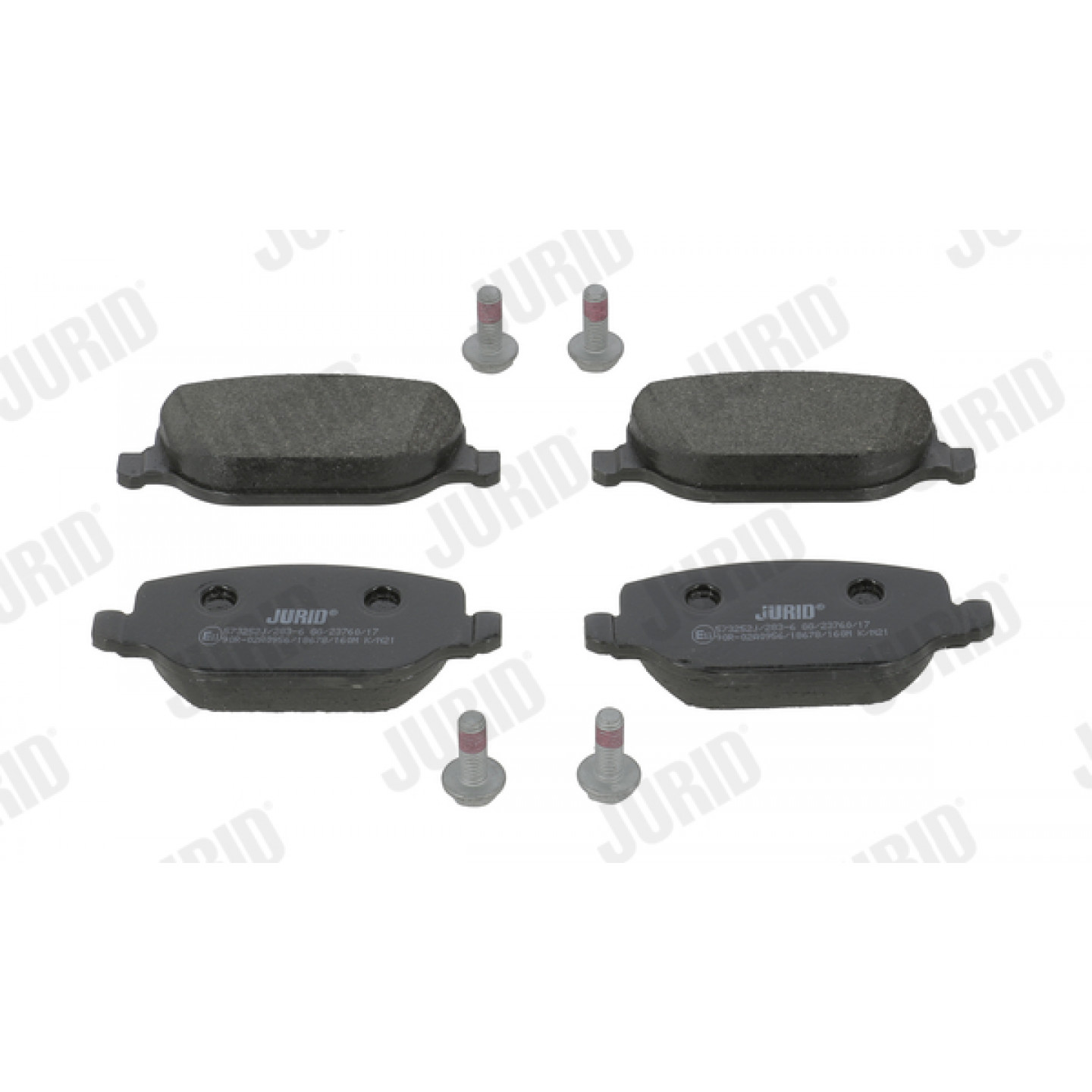 Kit pastiglie freno, Freno a disco JURID 573252J